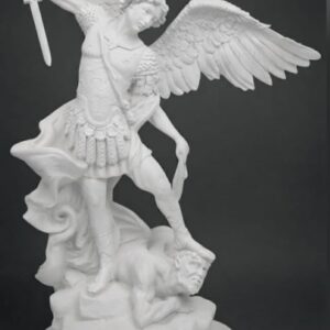 St. Mikael 70 cm. White doff Outdoor